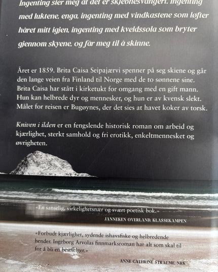 Arvola, Ingeborg: Kniven i ilden
