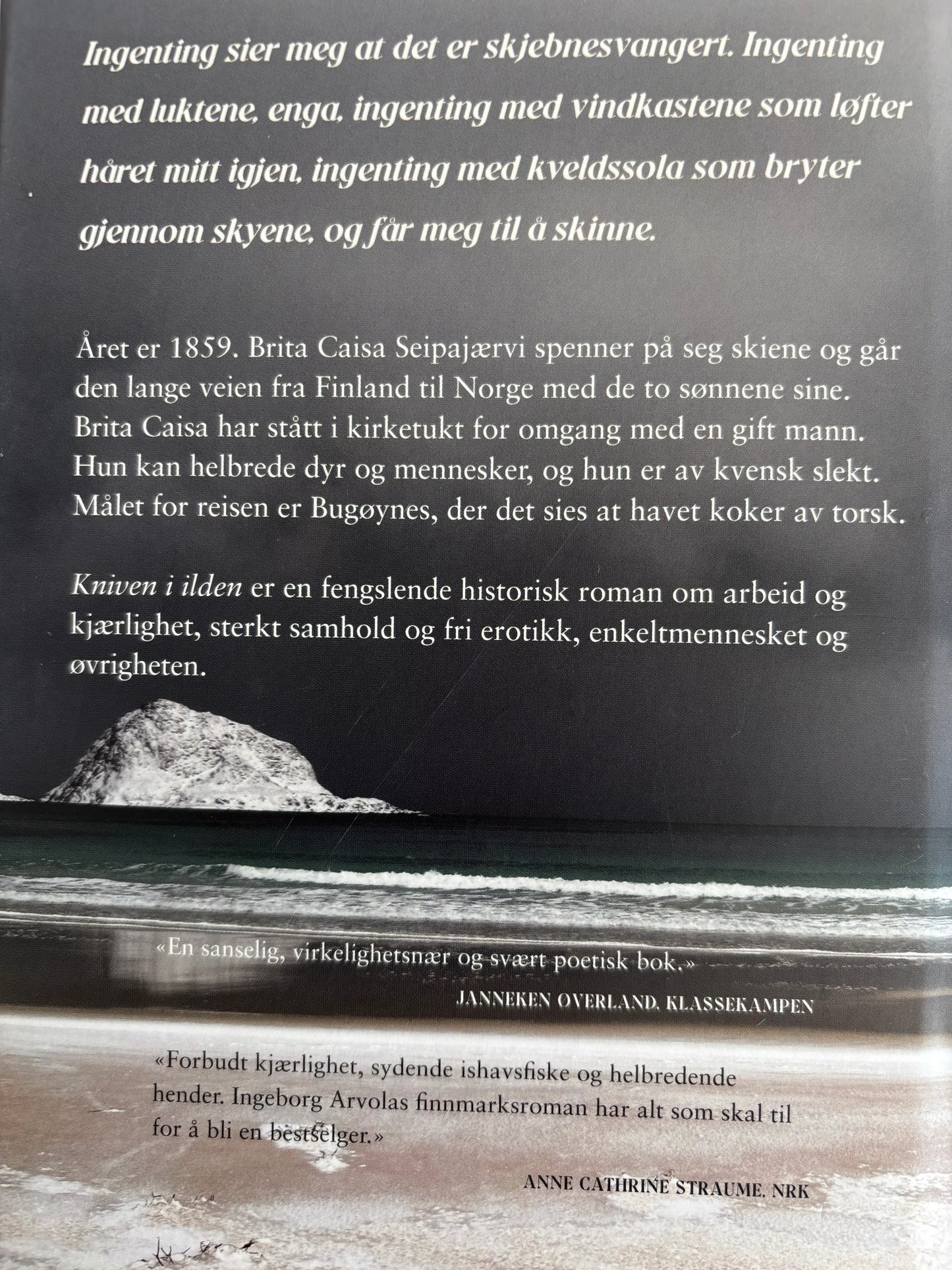 Arvola, Ingeborg: Kniven i ilden