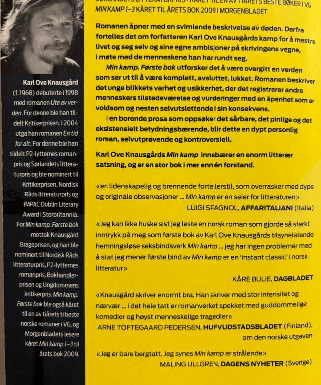 Knausgård, Karl Ove: Min kamp 1