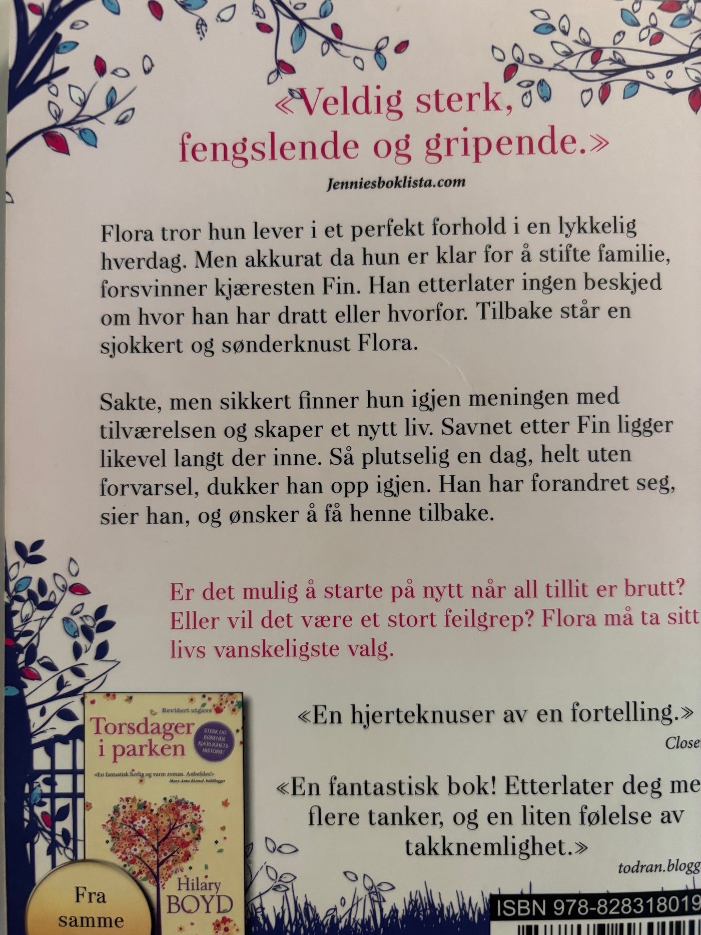 Boyd, Hilary: Den dagen du kom tilbake