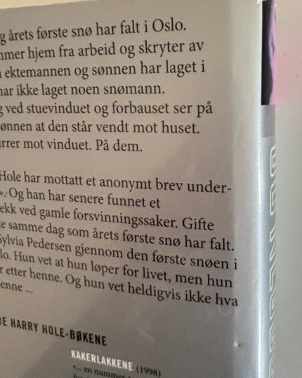 Snømannen - Jo Nesbø (innbundet)