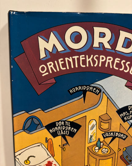 Mord på Orientekspressen - Agatha Christie (innbundet)