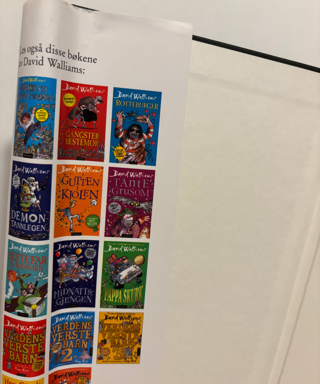 Walliams, David: Ismonsteret