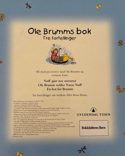 Disney: Ole Brumms bok - Tre fortellinger