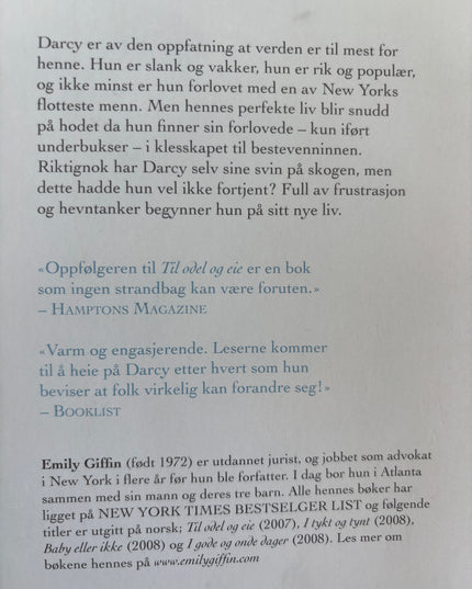 Griffin, Emily: I tykt og tynt