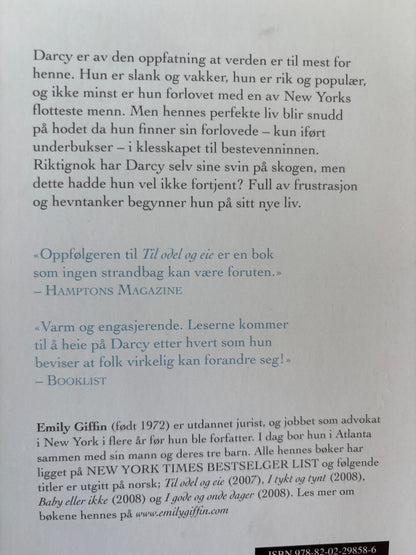 Griffin, Emily: I tykt og tynt