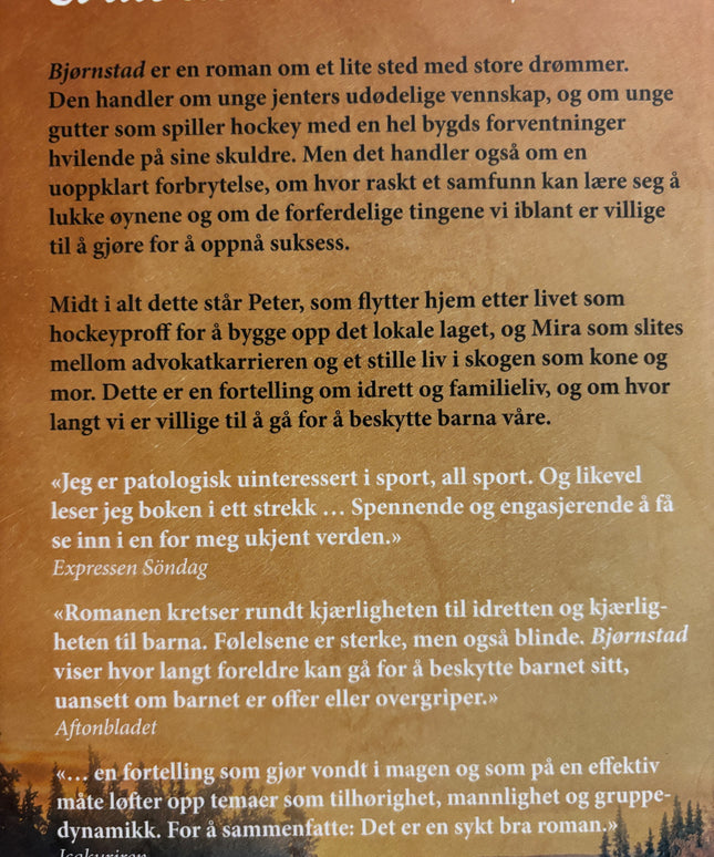 Backman, Fredrik: Bjørnstad