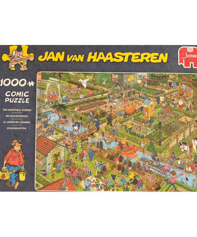Van Haasteren, Jan: The vegetable garden 1000 biter puslespill