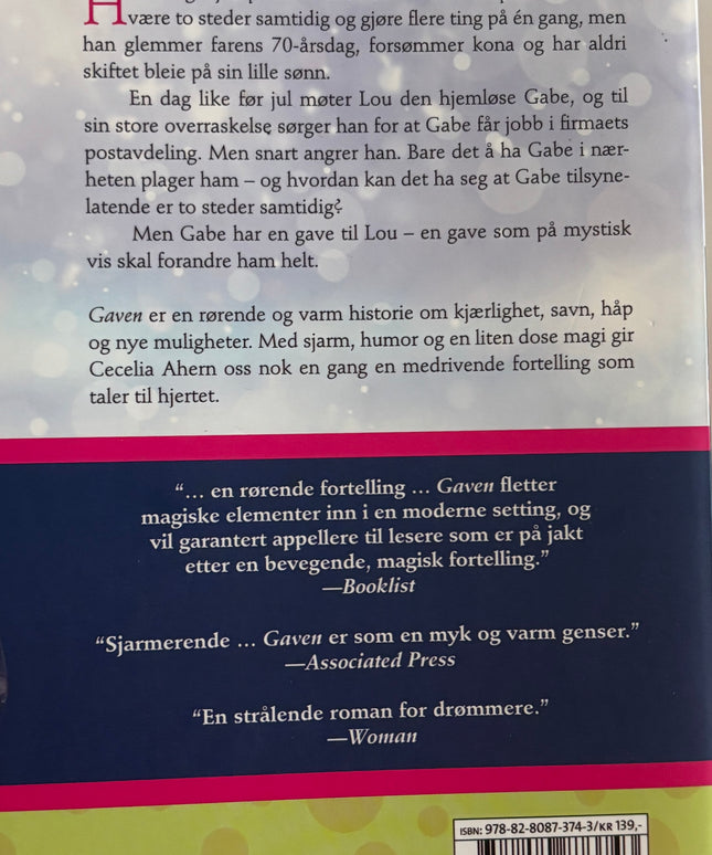 Ahern, Cecelia: Gaven