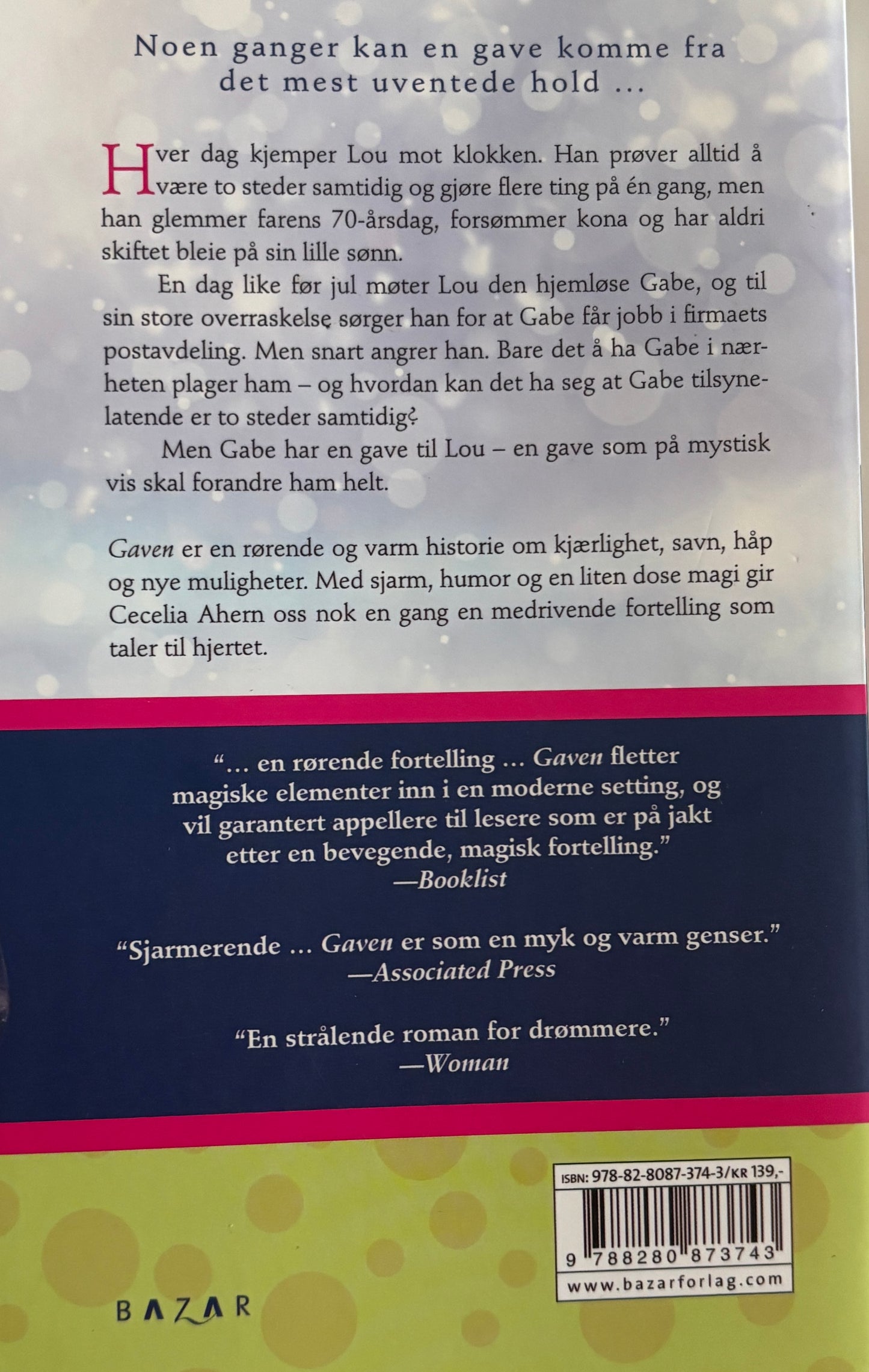 Ahern, Cecelia: Gaven