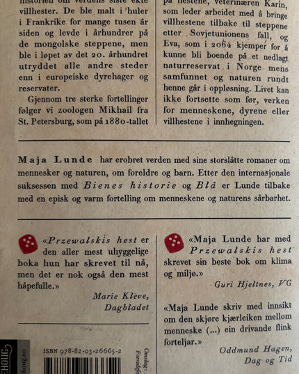 Lunde, Maja: Przewalskis hest