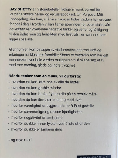 Shetty, Jay: Tenk som en munk