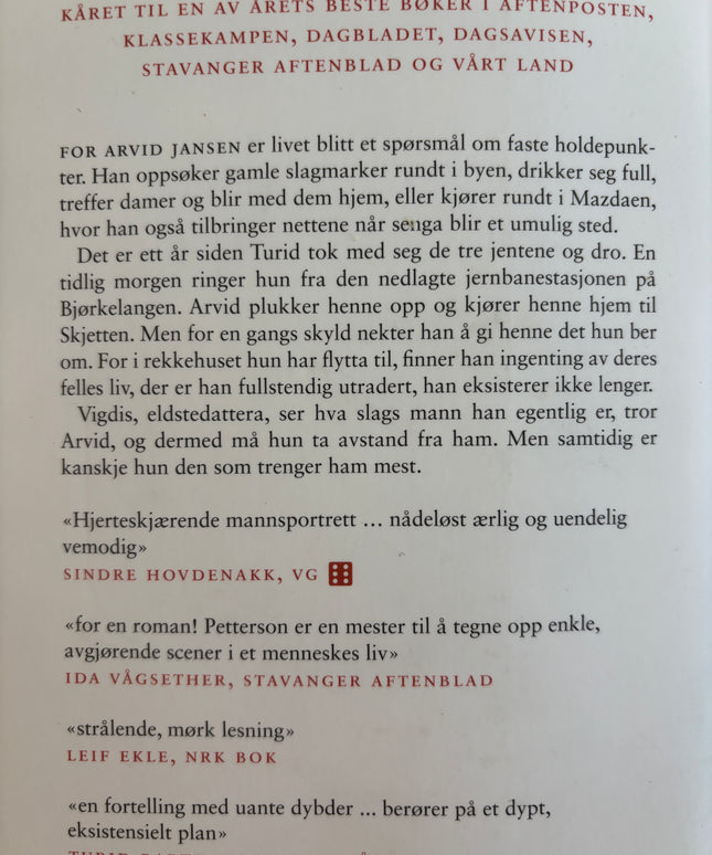 Petterson, Per: Menn i min situasjon