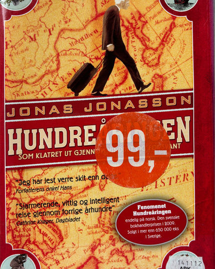 Jonassen, Jonas: Hundreåringen som klatret ut gjennom vinduet og forsvant
