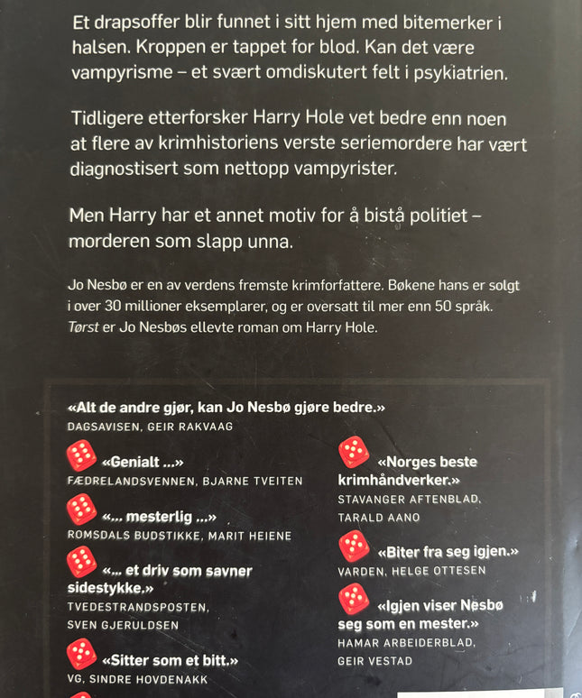 Nesbø, Jo: Tørst