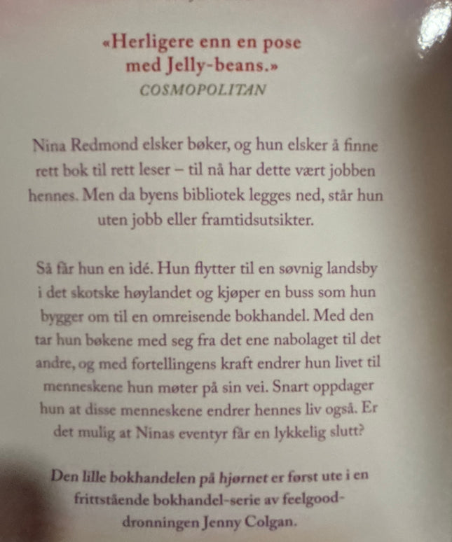 Colgan, Jenny: Den lille bokhandelen på hjørnet