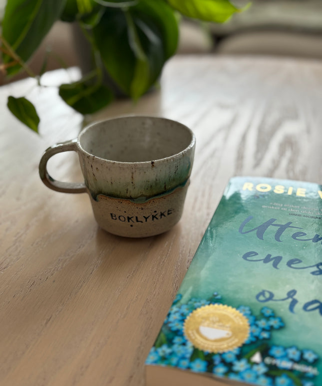 Boklykke kaffekopp - Håndlaget keramikk