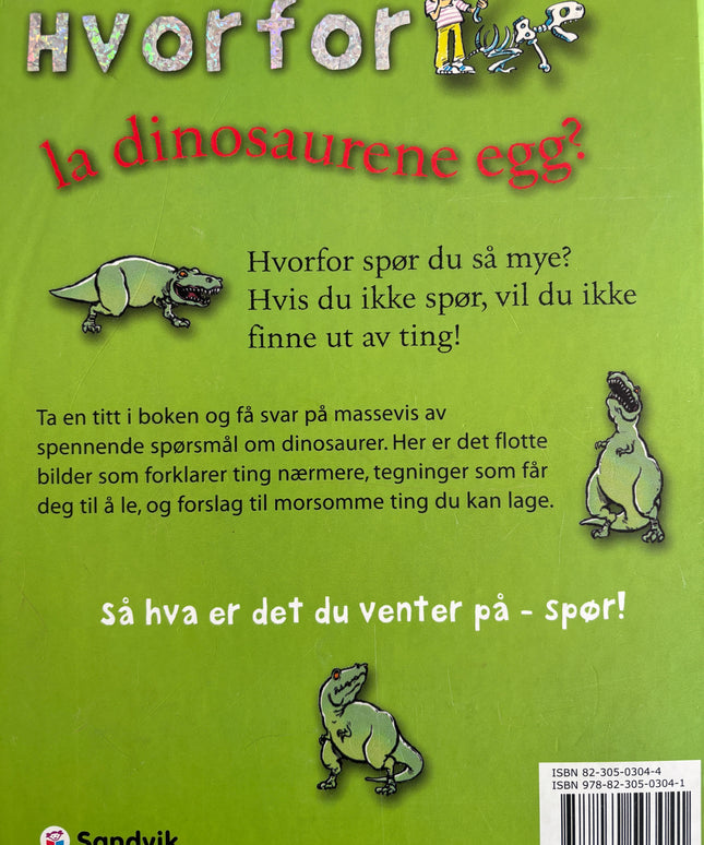 Hvorfor la dinosaurene egg?
