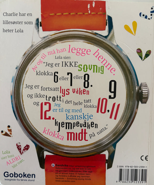 Jeg er ikke trøtt og jeg vil ikke legge meg
