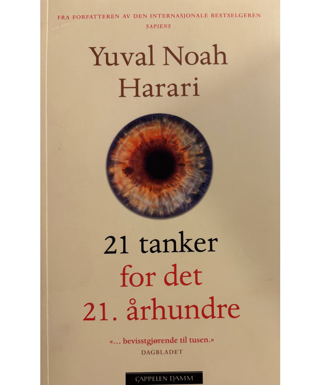 Harari, Yuval Noah: 21 tanker for det 21. århundre