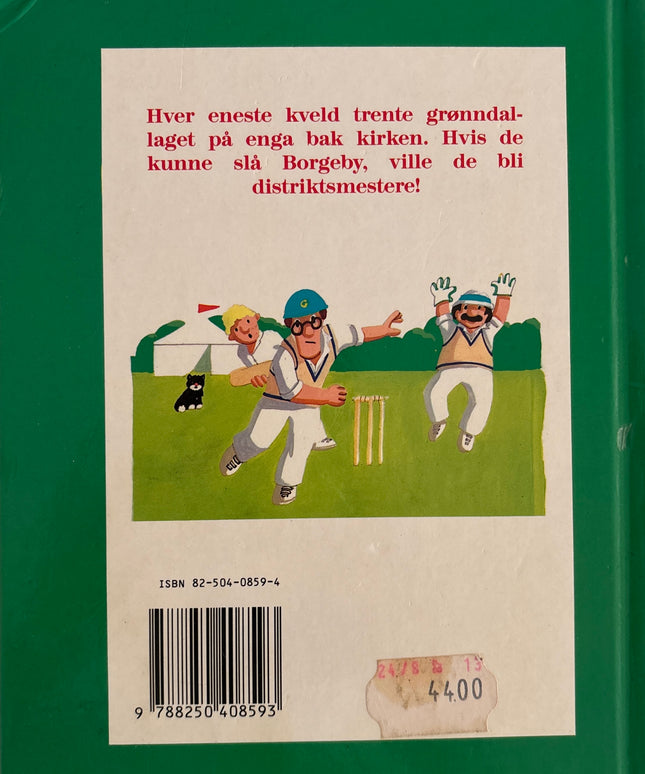 Postmann Pat spiller på Grønndals lag