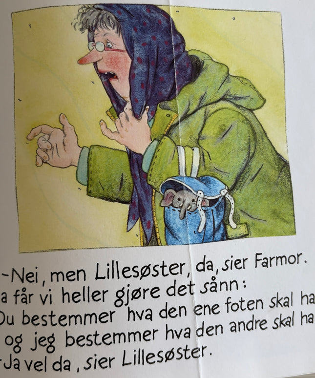Grossmann, Kari: Lillesøster går til barnehagen