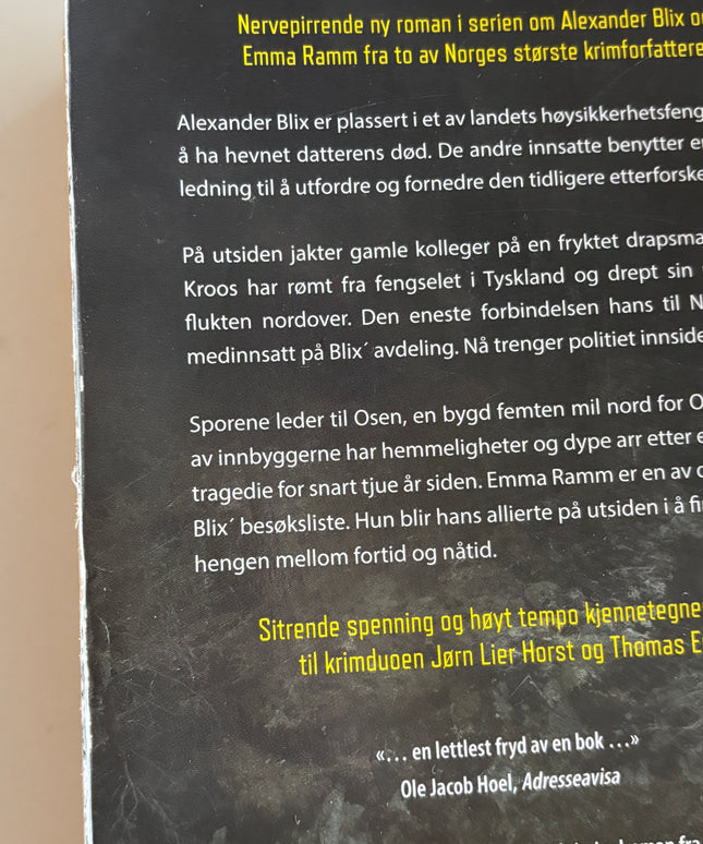 Lier Horst, Jørn: Arr