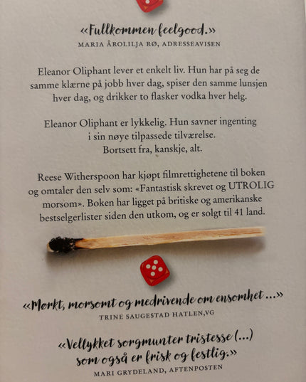 Honeyman, Gail: Eleanor Oliphant har det helt fint