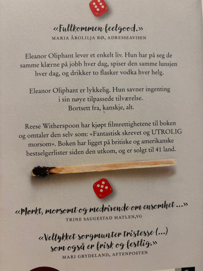 Honeyman, Gail: Eleanor Oliphant har det helt fint