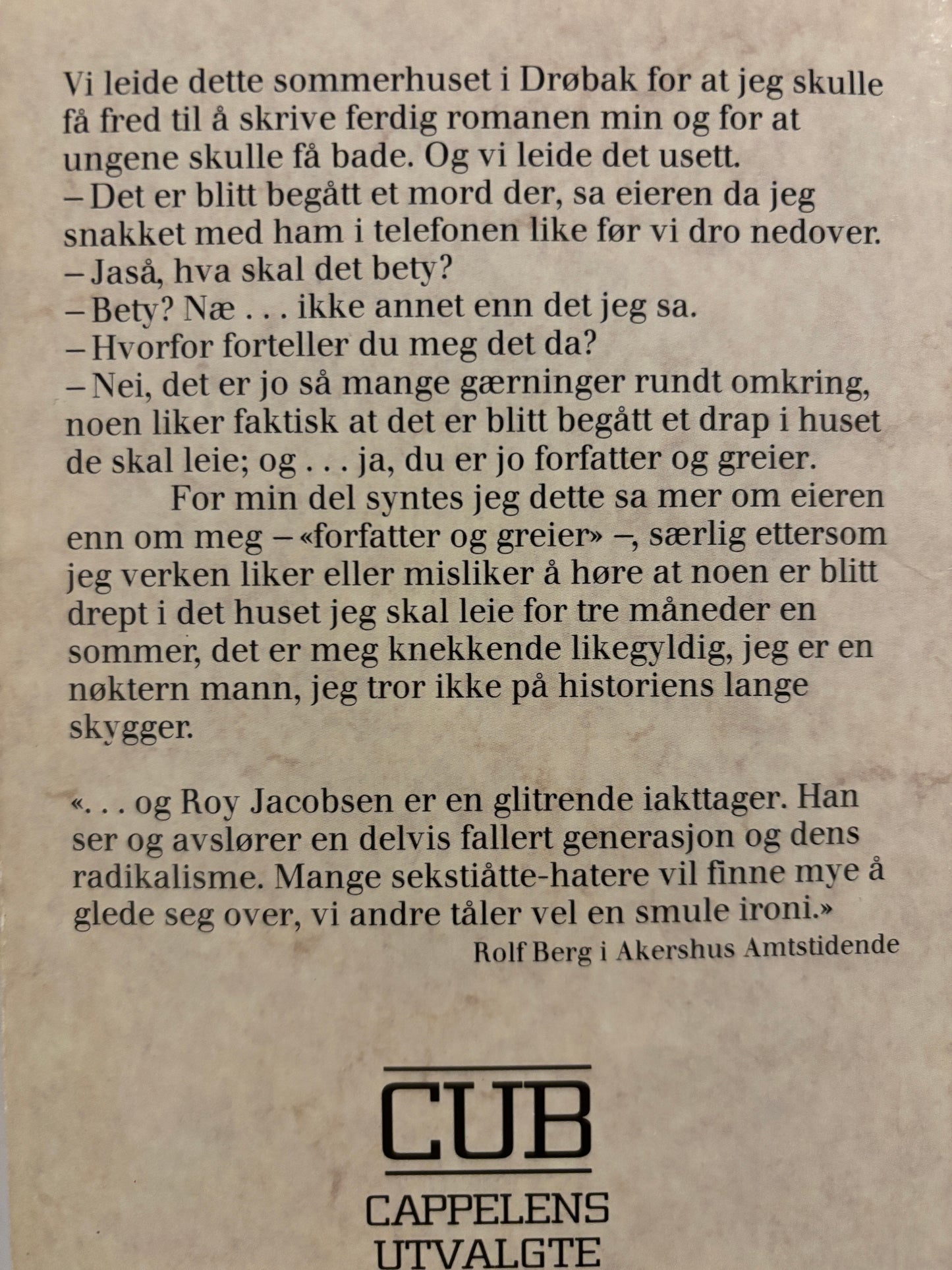 Jacobsen, Roy: Fata morgana