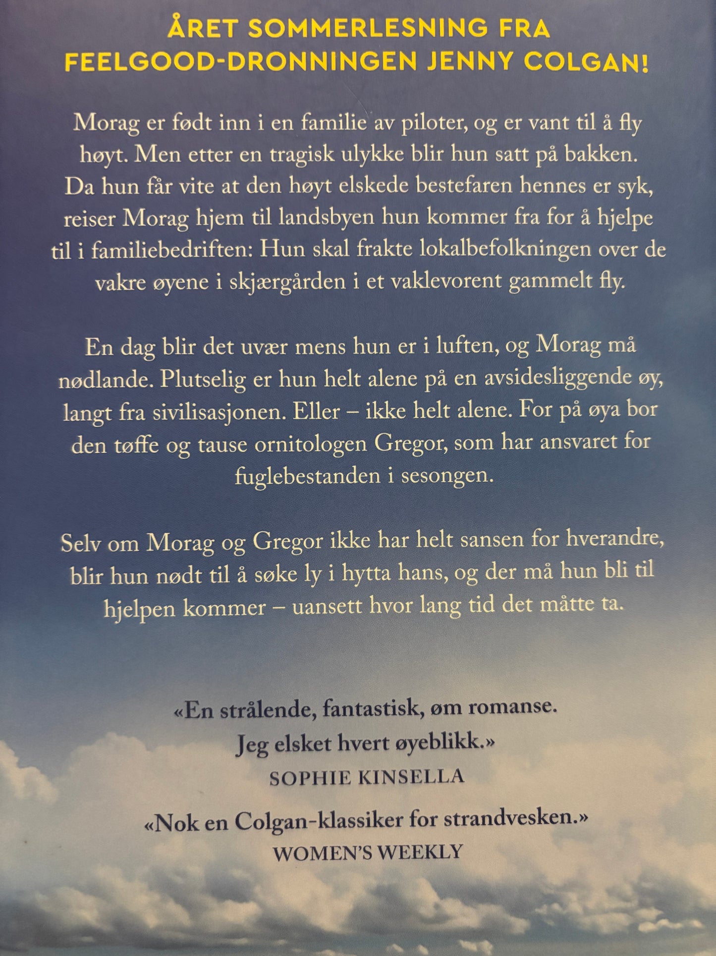 Colgan, Jenny: Sommer over skyene
