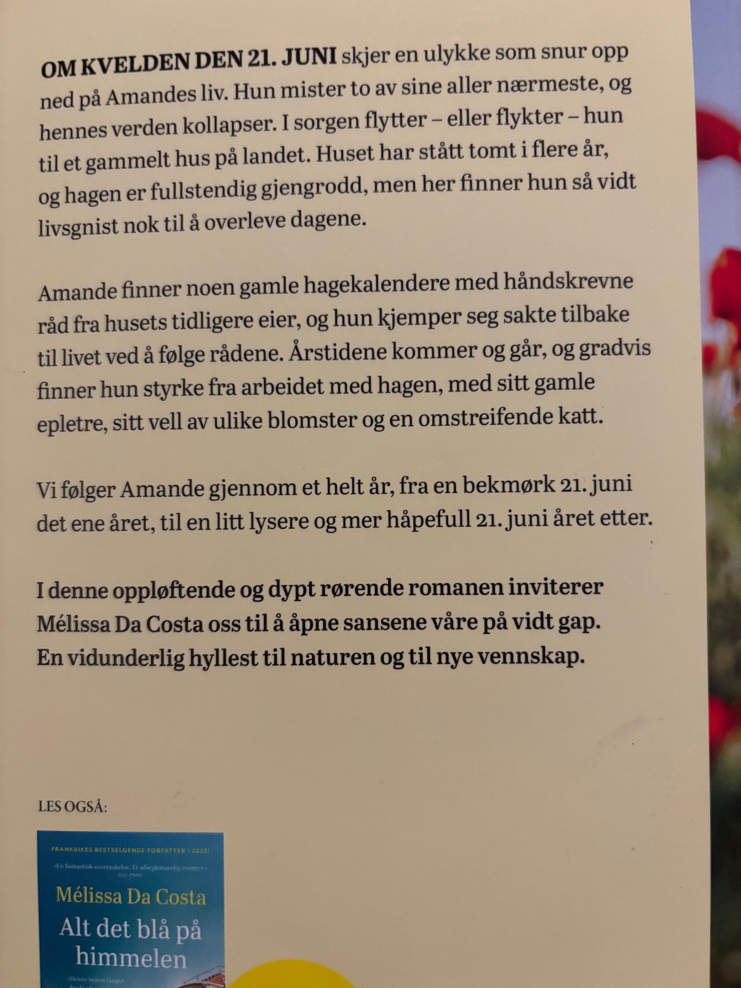 Da Costa, Melissa: Dagene som kommer