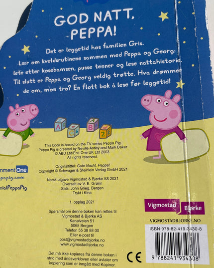 God natt, Peppa!