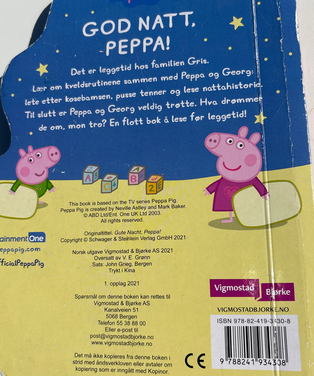 God natt, Peppa!