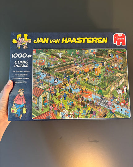 Van Haasteren, Jan: The vegetable garden 1000 biter puslespill