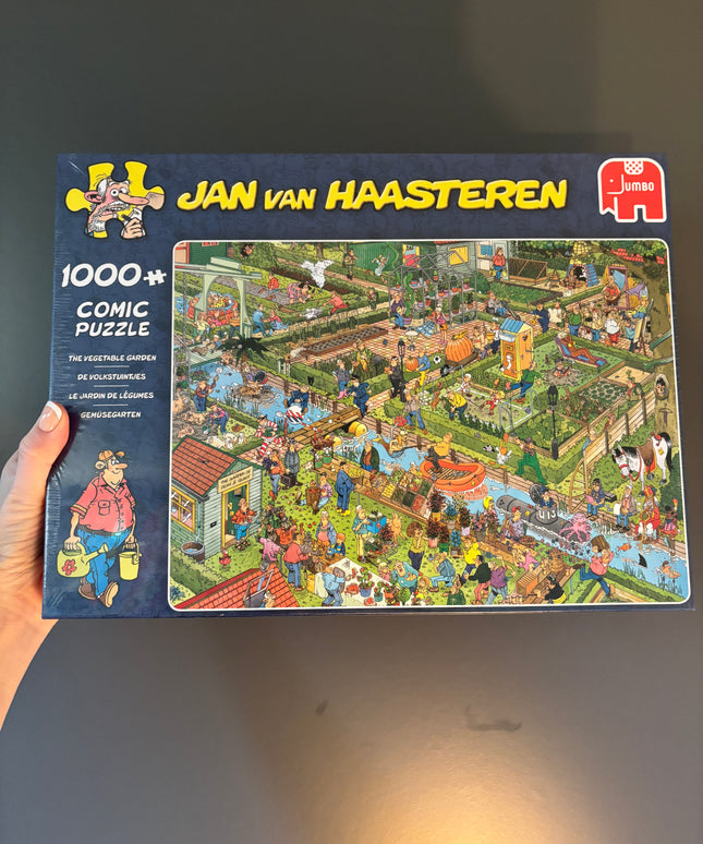 Van Haasteren, Jan: The vegetable garden 1000 biter puslespill