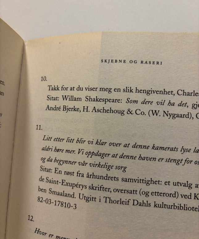 Groff, Lauren: Skjebne og raseri