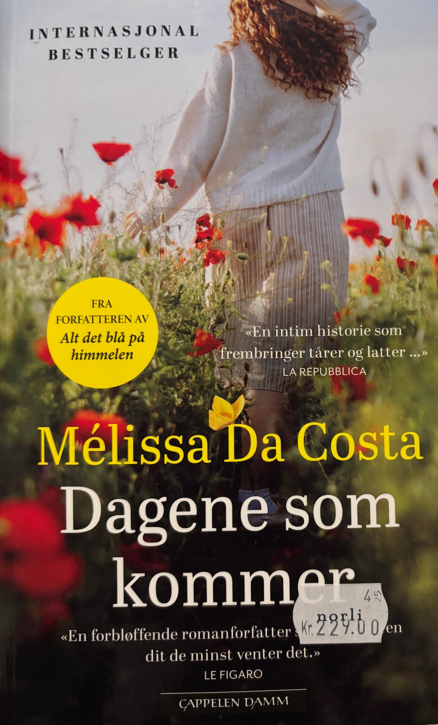 Da Costa, Melissa: Dagene som kommer
