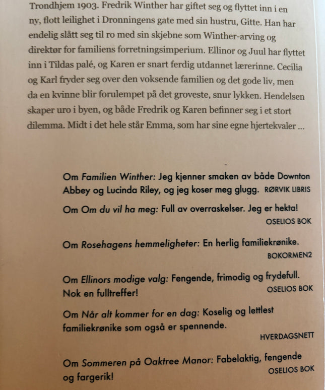 Wessel Aas, Katrine: Familiebånd