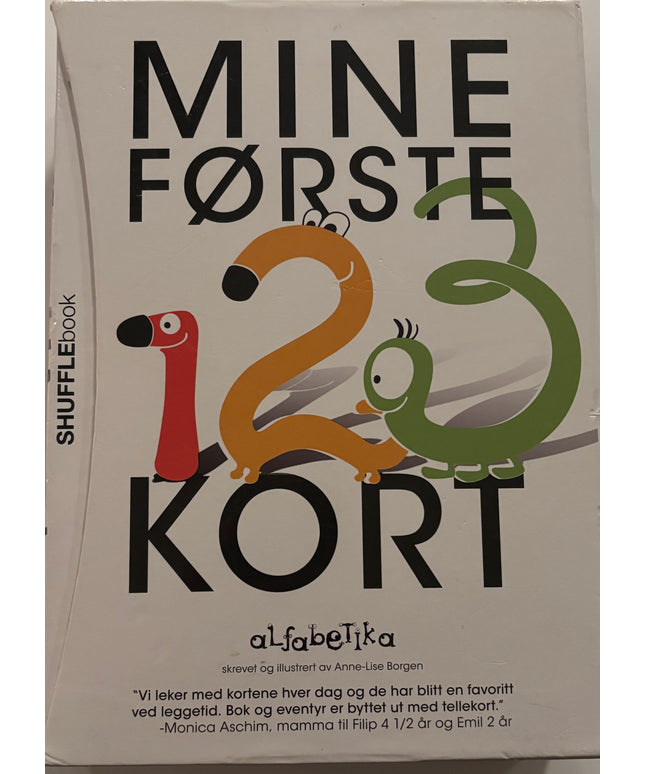 Borgen, Anne- Lise: Alfabetika: Mine første 123 kort