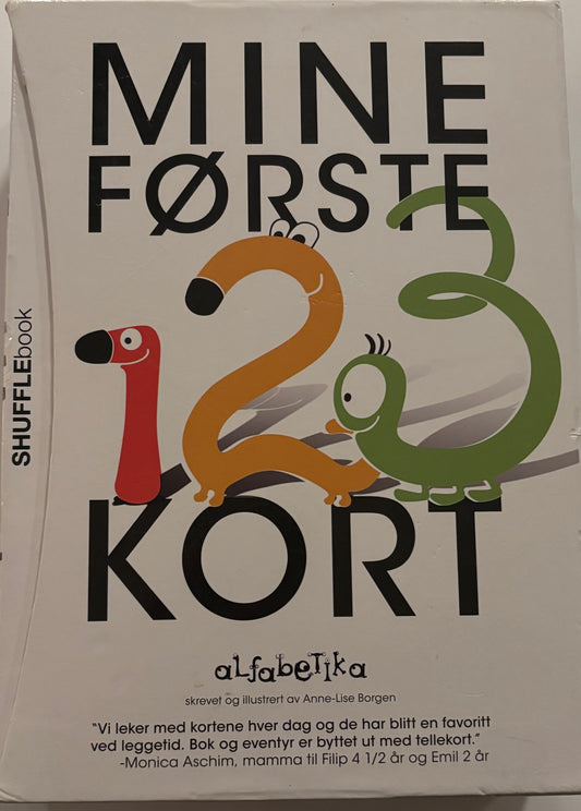 Borgen, Anne- Lise: Alfabetika: Mine første 123 kort