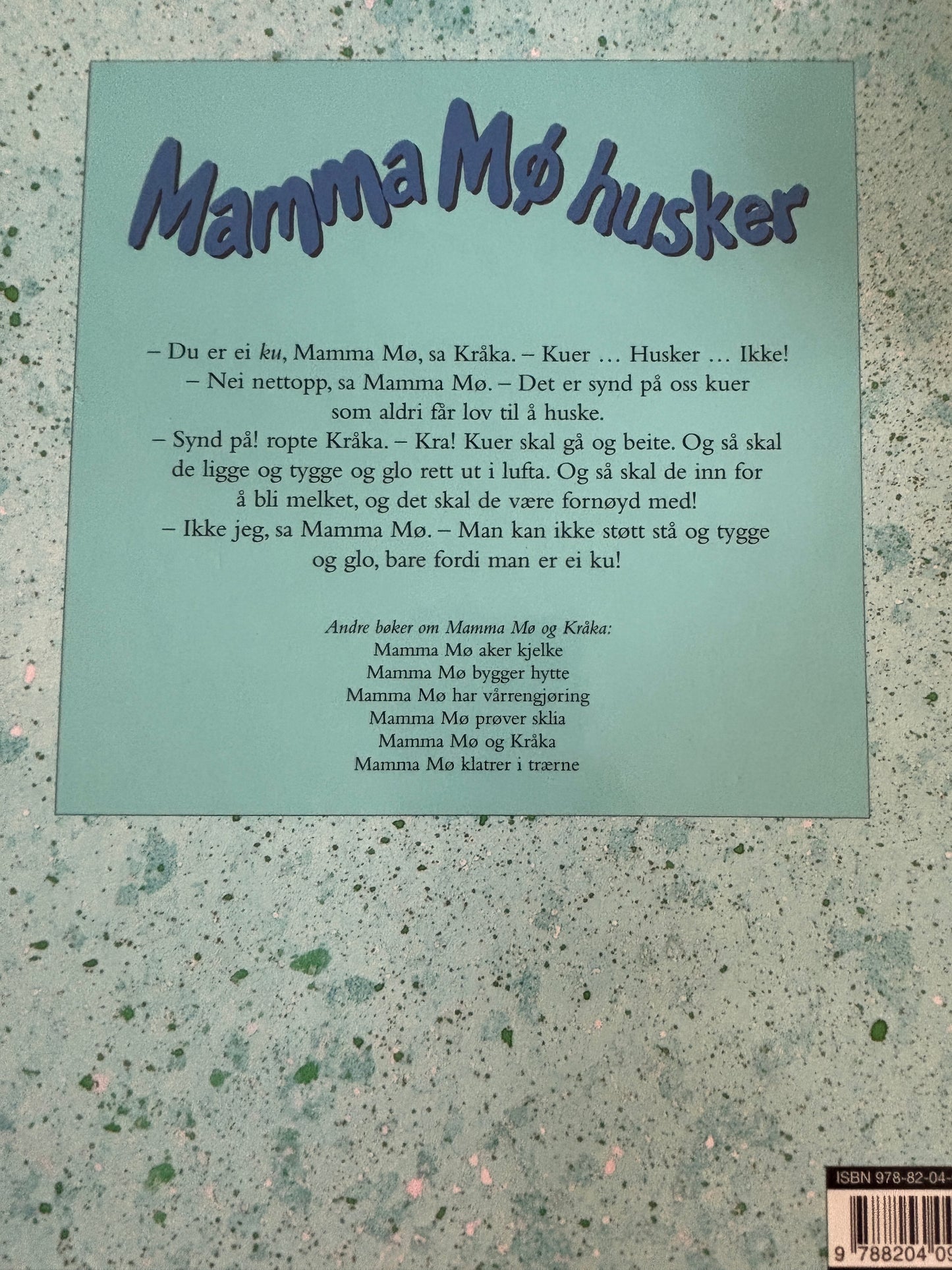 Wieslander, Jujja og Tomas: Mamma mø husker