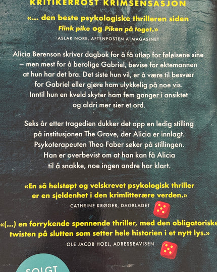 Michaelides, Alex: Den tause pasienten