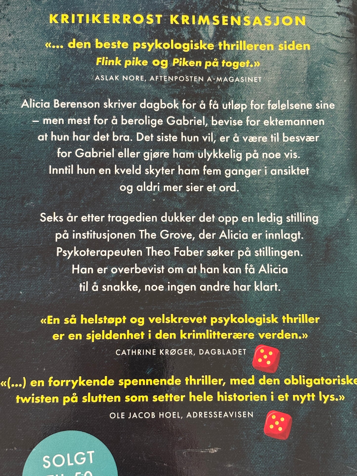 Michaelides, Alex: Den tause pasienten
