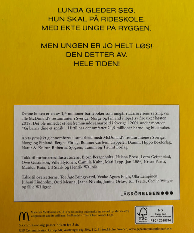 Kuhn, Camilla: Lunda på rideskole