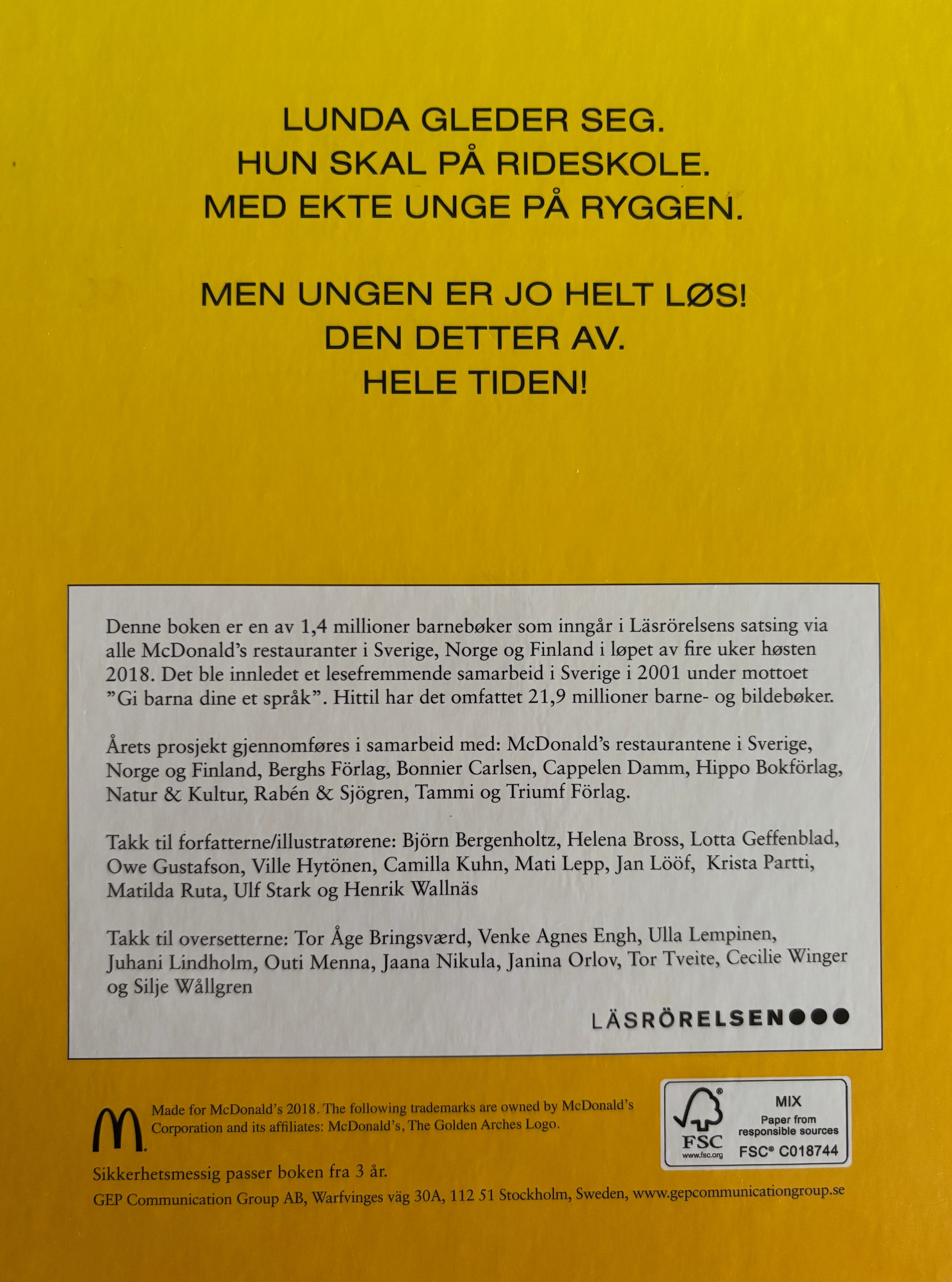 Kuhn, Camilla: Lunda på rideskole