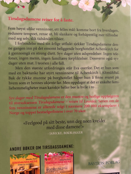 Peetz, Monika: Syv dager med tirsdagsdamene