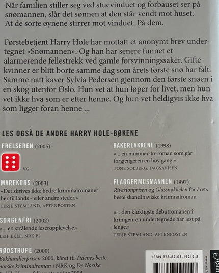 Snømannen - Jo Nesbø (innbundet)