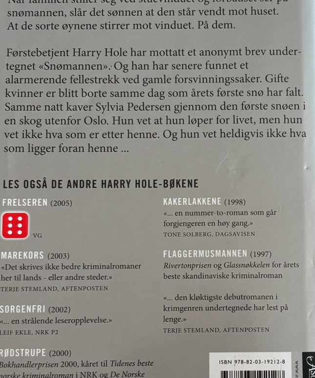 Nesbø, Jo: Snømannen