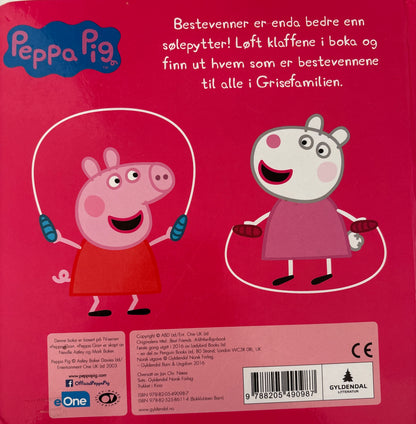 Peppa gris: Bestevenner - En klaffebok